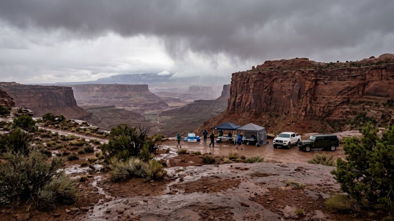Heavy rain forces Utah’s Moab 240 race to end early
