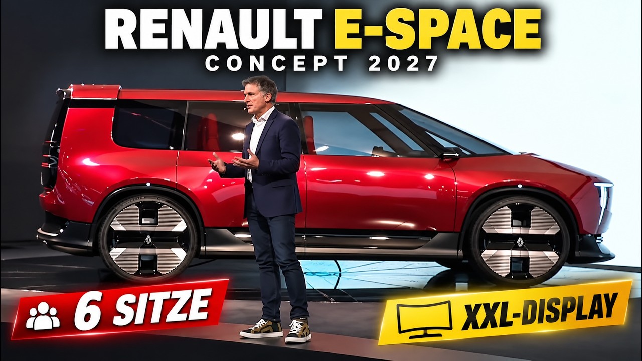 Renault E-Space concept: Weltpremiere auf dem Pariser Autosalon 2026