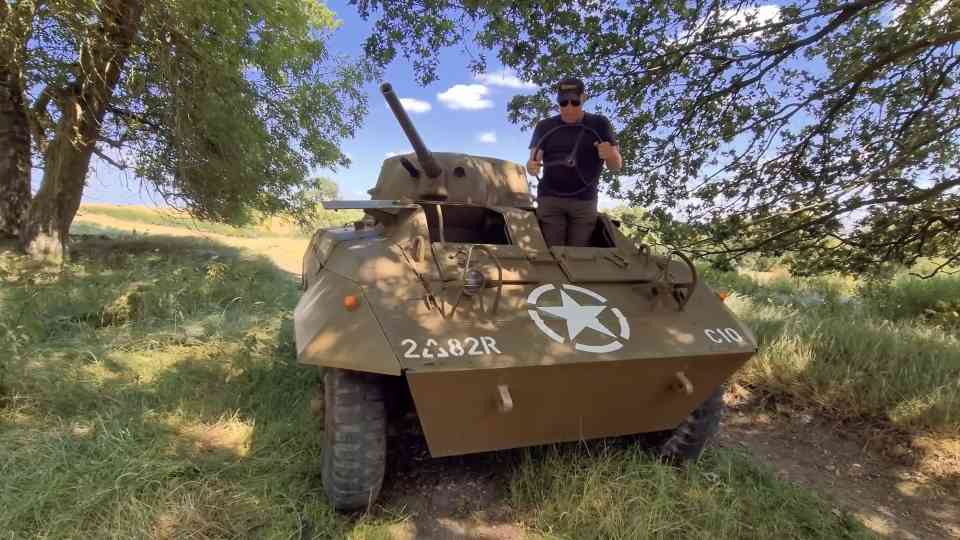 M8 greyhound's diesel swap kept its original gearbox