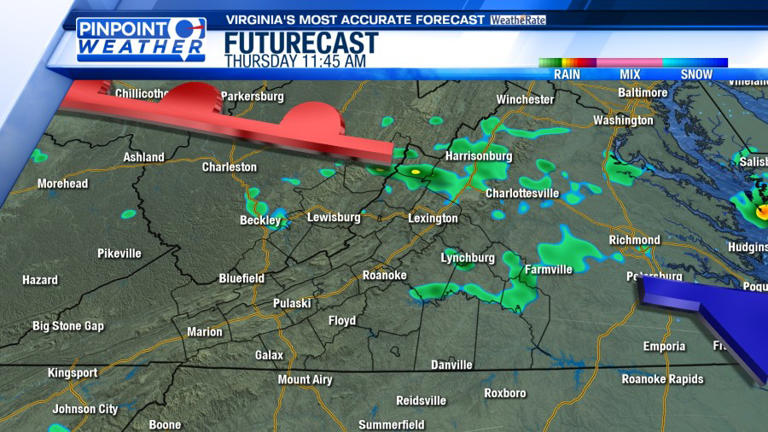 Pinpoint weather: Unseasonably warm midweek