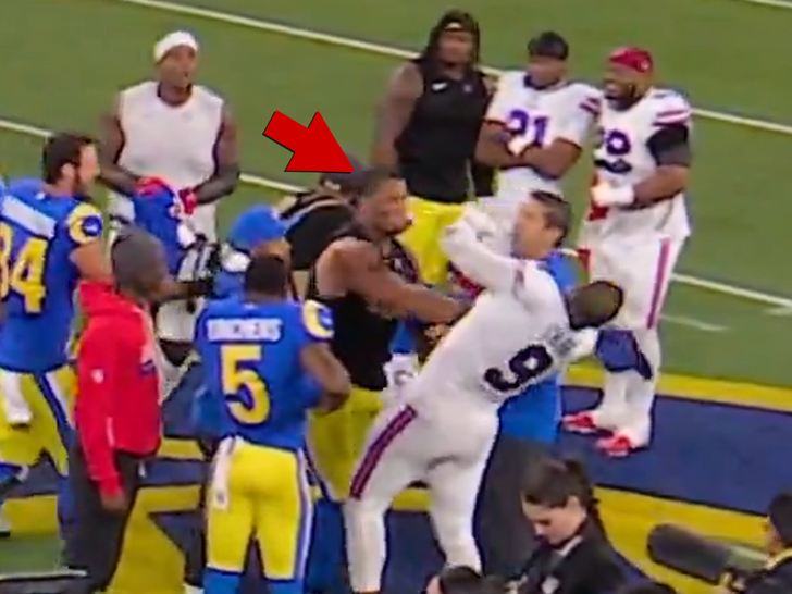 Buffalo Bills captain Bradley Chubb gets into ugly fight with LA Rams ...
