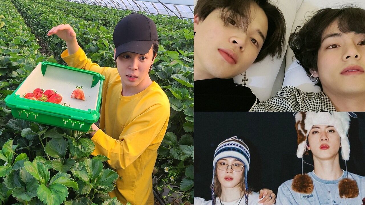 bts jimin birthday v kim taehyung spoils beloved jiminie jin draws adorable cake all that happened