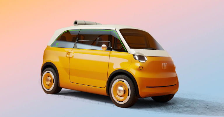 Fiat Multiplina : quatre places pour cette petite électrique dérivée de ...