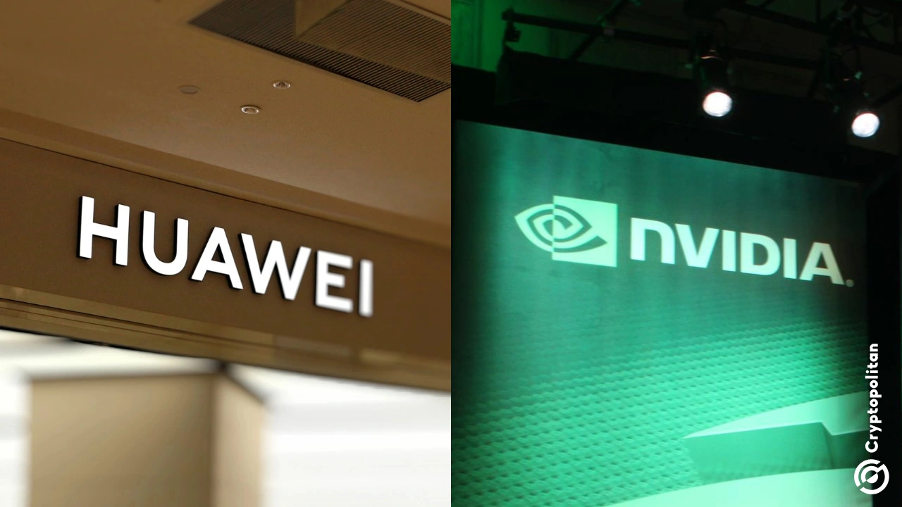 Nvidia's AI chip share in China falls to 34% as Huawei gains ground