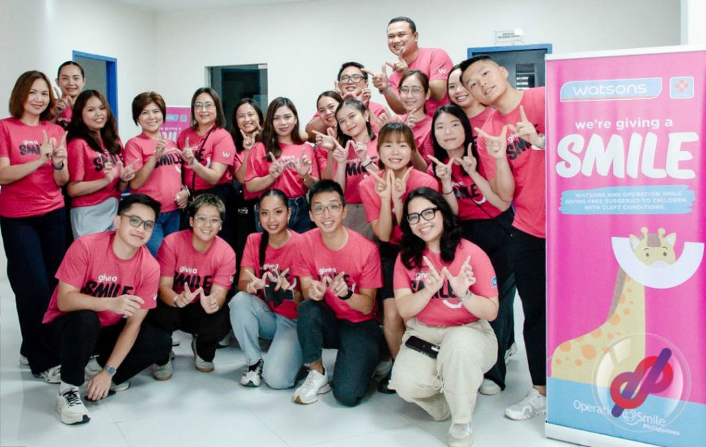 Hand in hand for good: Watsons and Operation Smile Philippines continue ...