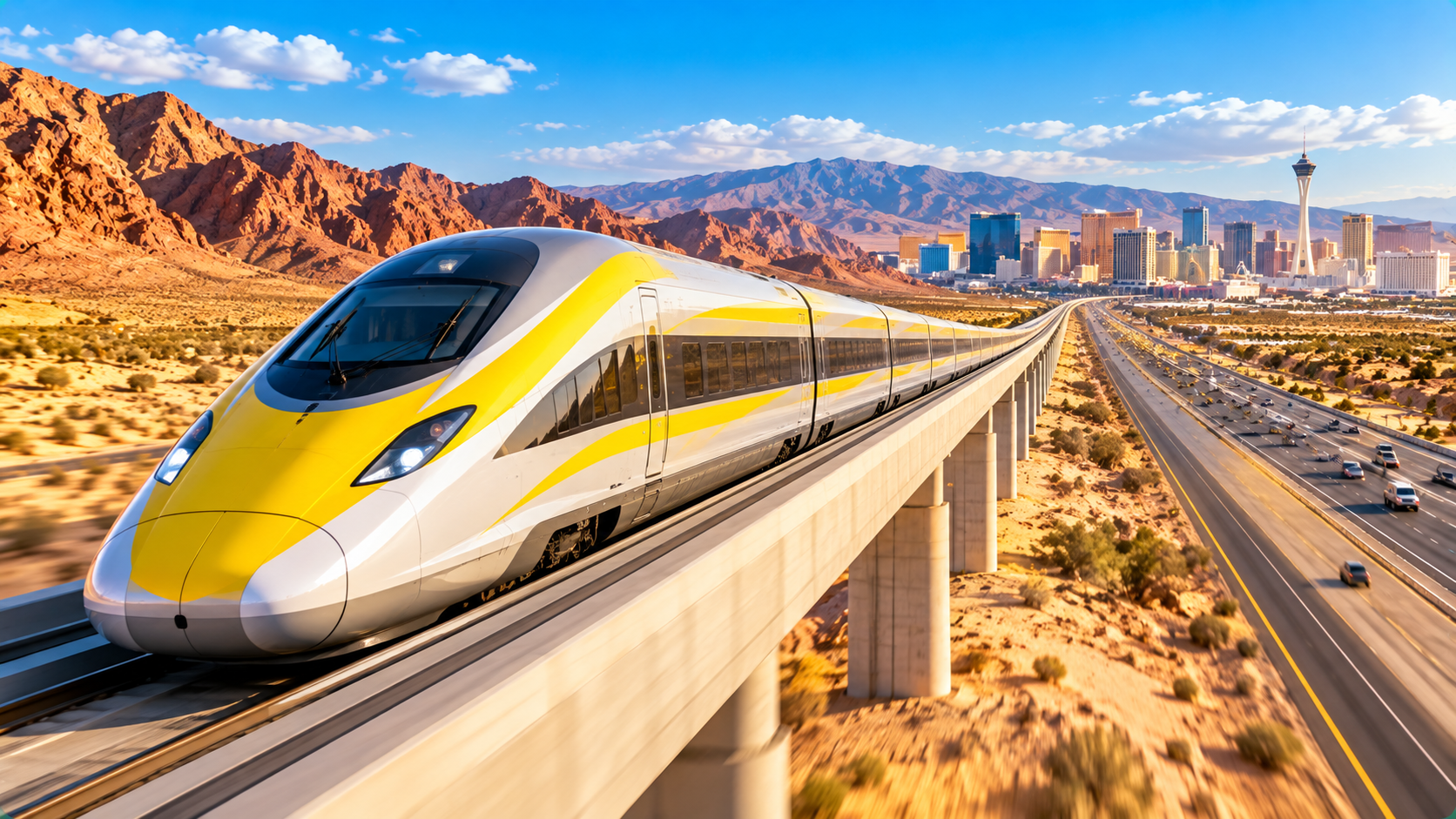 Brightline West - America’s first true high-speed train takes shape