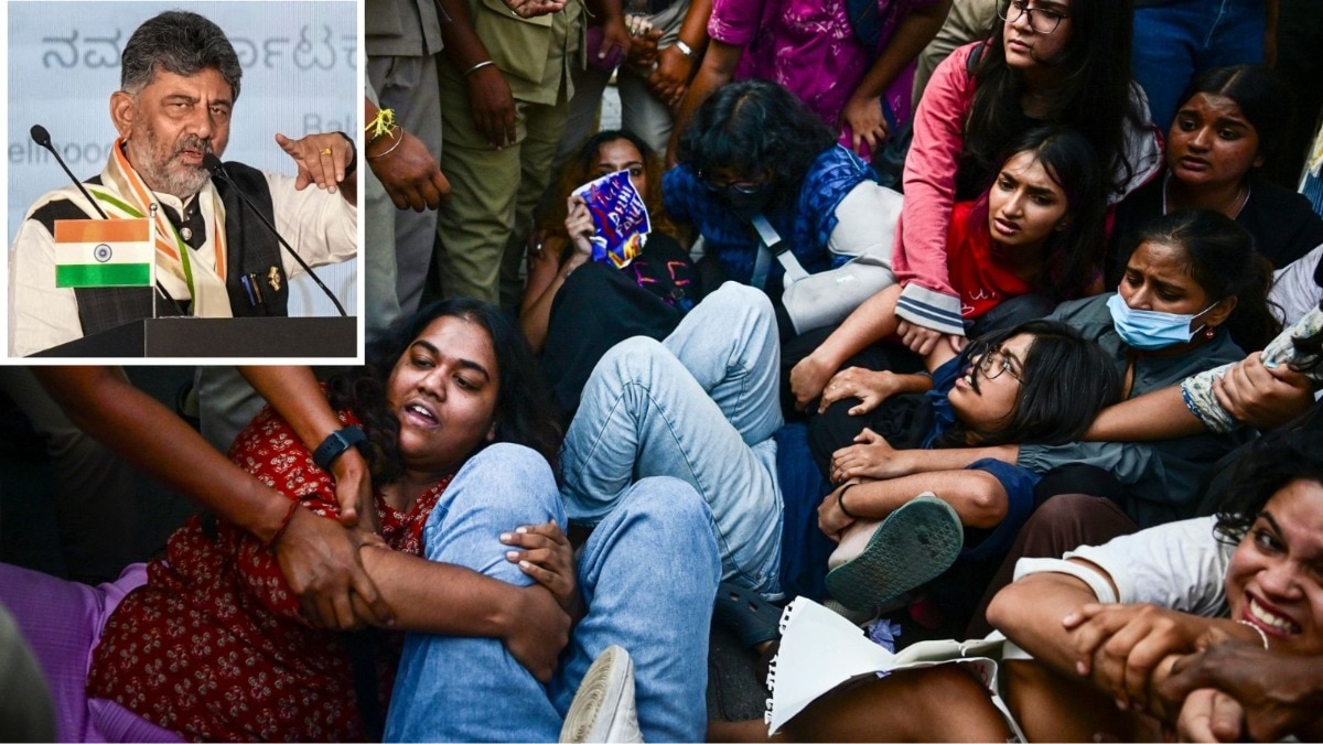 DKS protests in Delhi, his police manhandle, detain 100 anti-SIR ...
