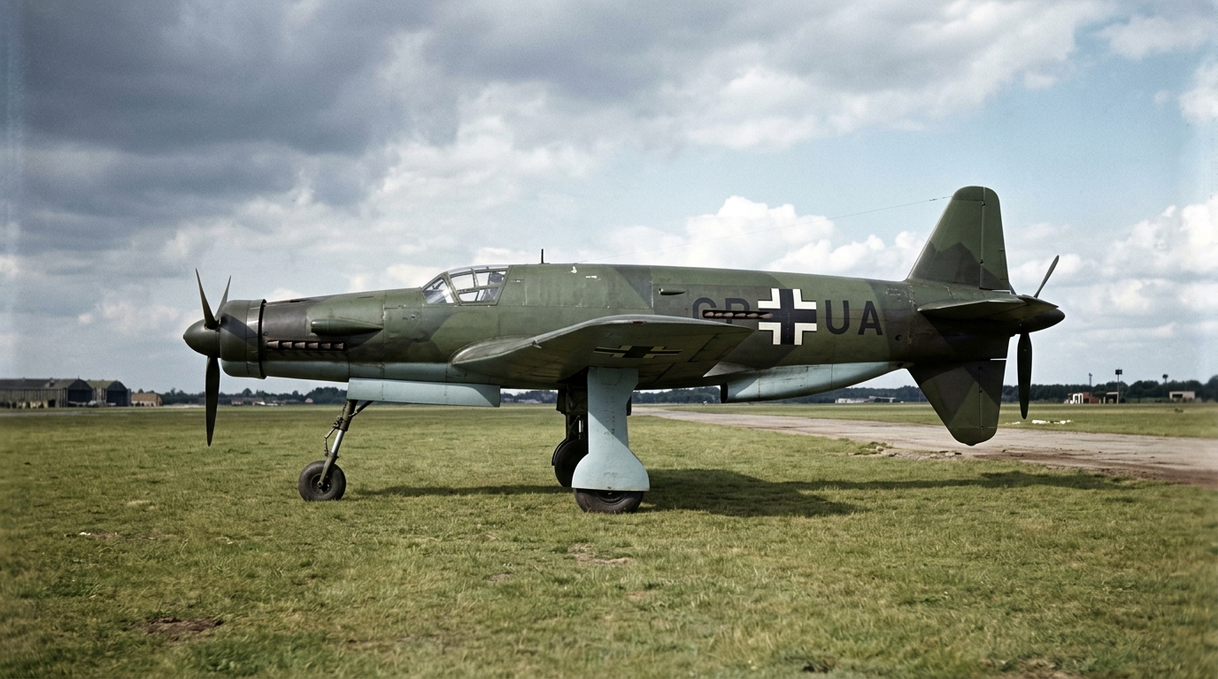 The Do 335 prototype lost its test pilot in an aft-engine fire