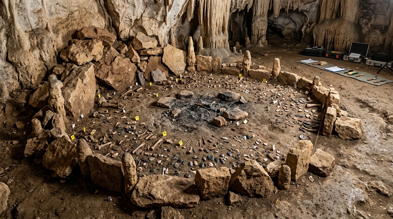 4,614 finds reveal daily life in a 16,800-year-old Paleolithic hut