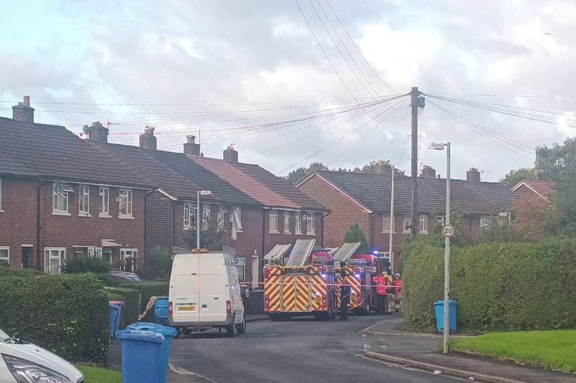 Screams heard as firefighters rush to Salford house fire