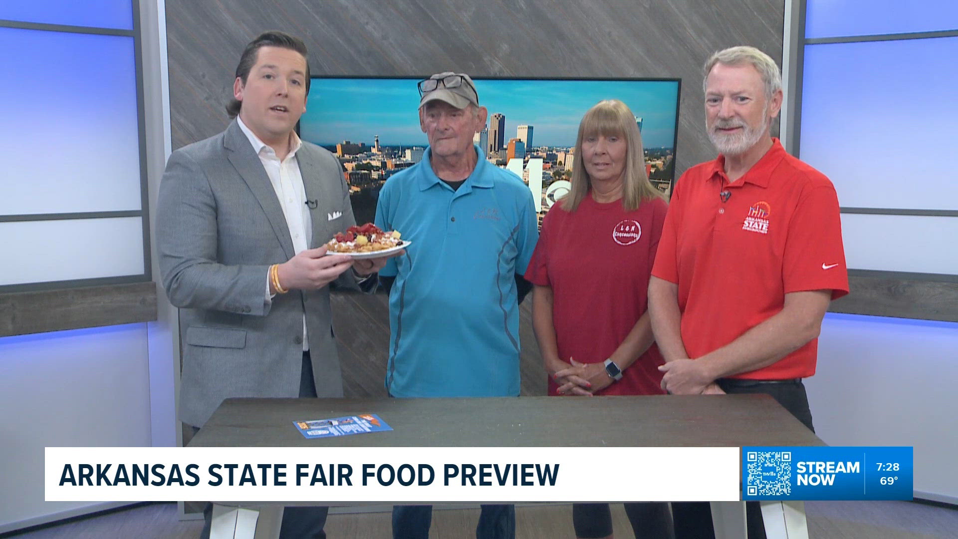 Previewing food from upcoming Arkansas State Fair
