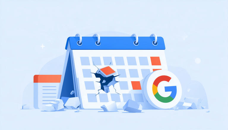 Google Search Console reporting date selector is broken