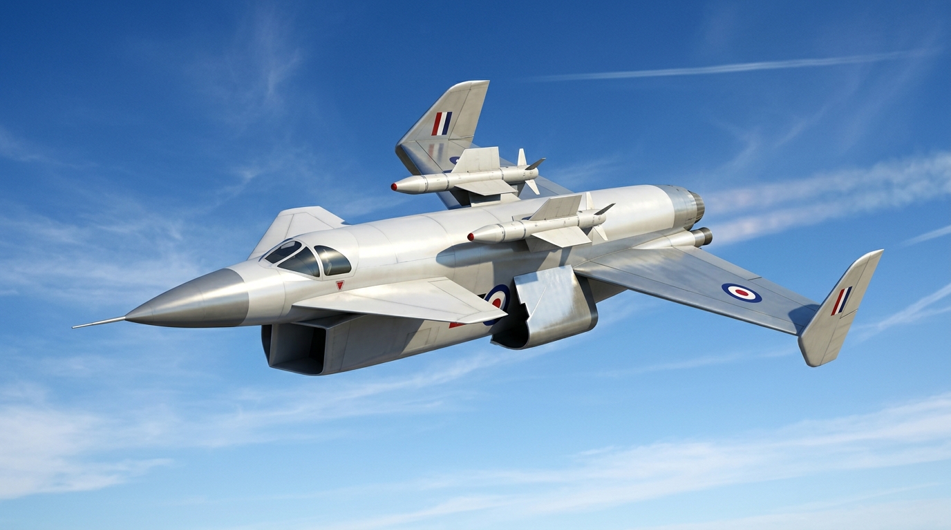 Britain’s two-minute nuclear bomber interceptor - Vickers 559