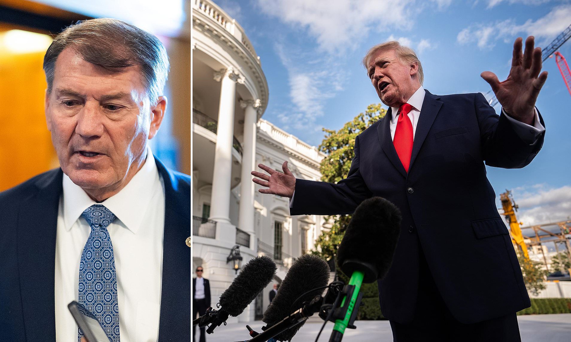 Another Republican senator quietly scrubs Trump from campaign website