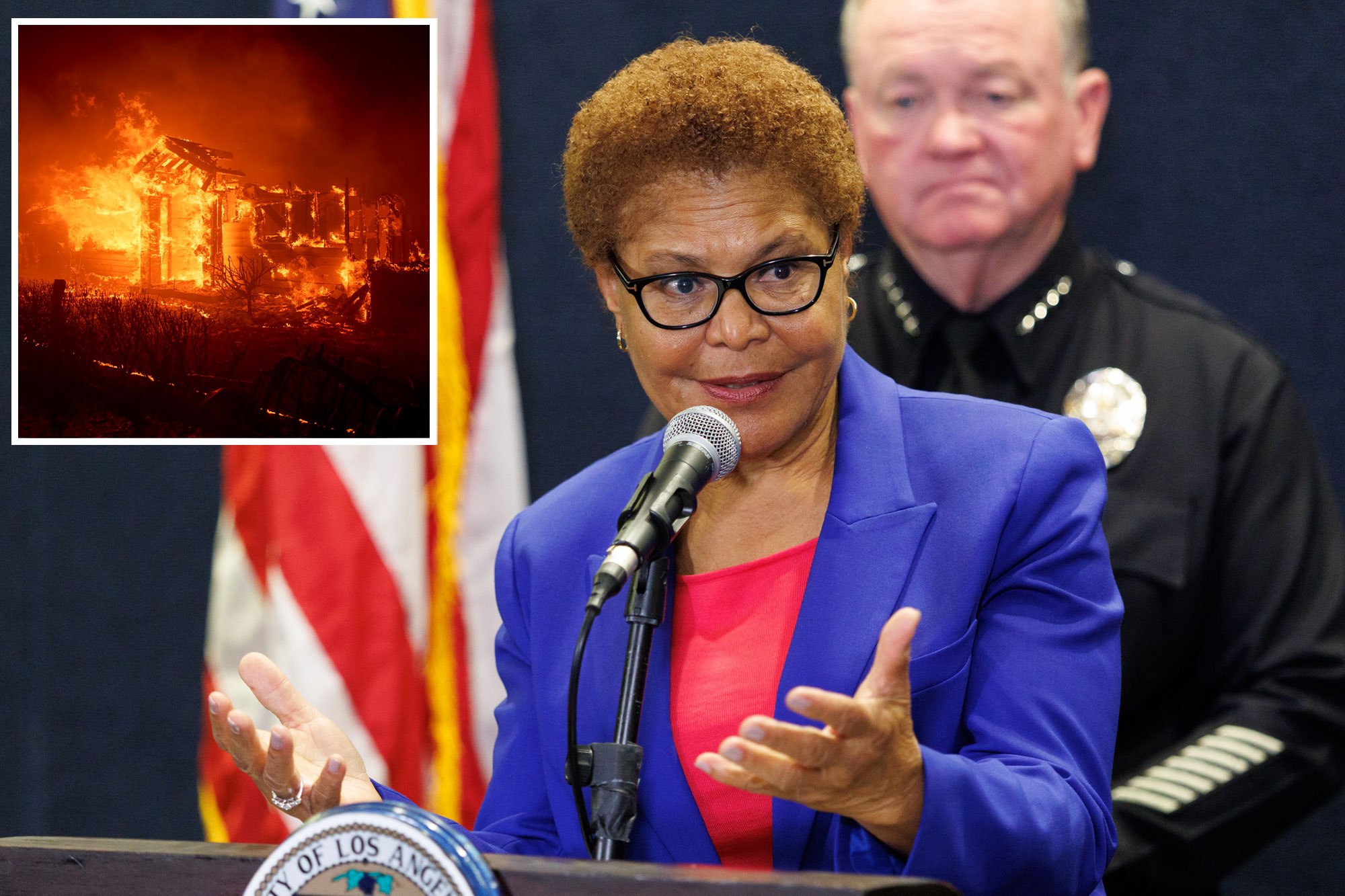 Dark tactics Karen Bass is using to dodge sworn Palisades Fire deposition