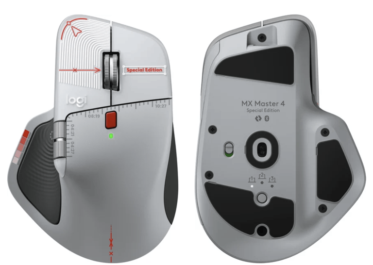 Logitech prépare une MX Master 4 Special Edition, et seul le look change