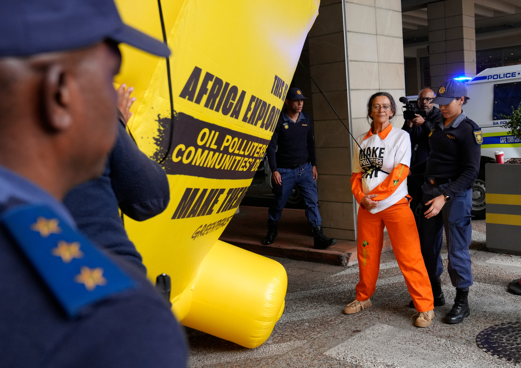 Environmentalists picket African Energy Week, urging an end to new oil ...
