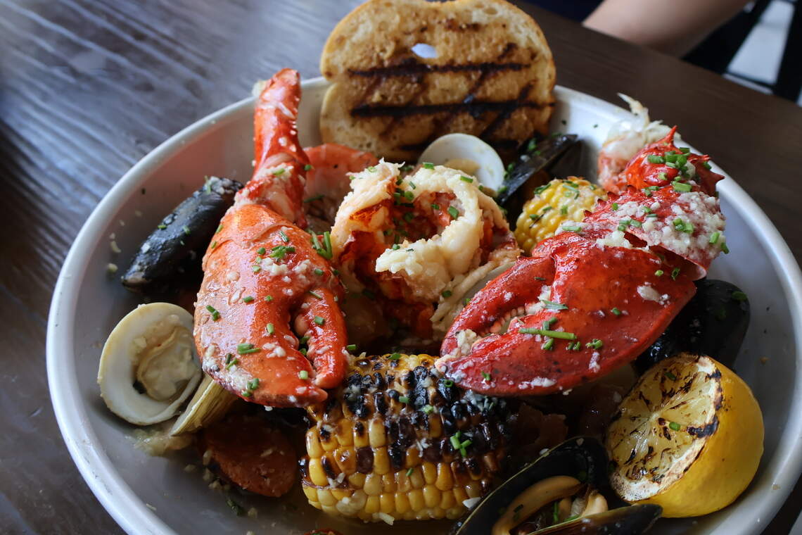 New seafood restaurant opens in SLO, complete with a fish market and bar