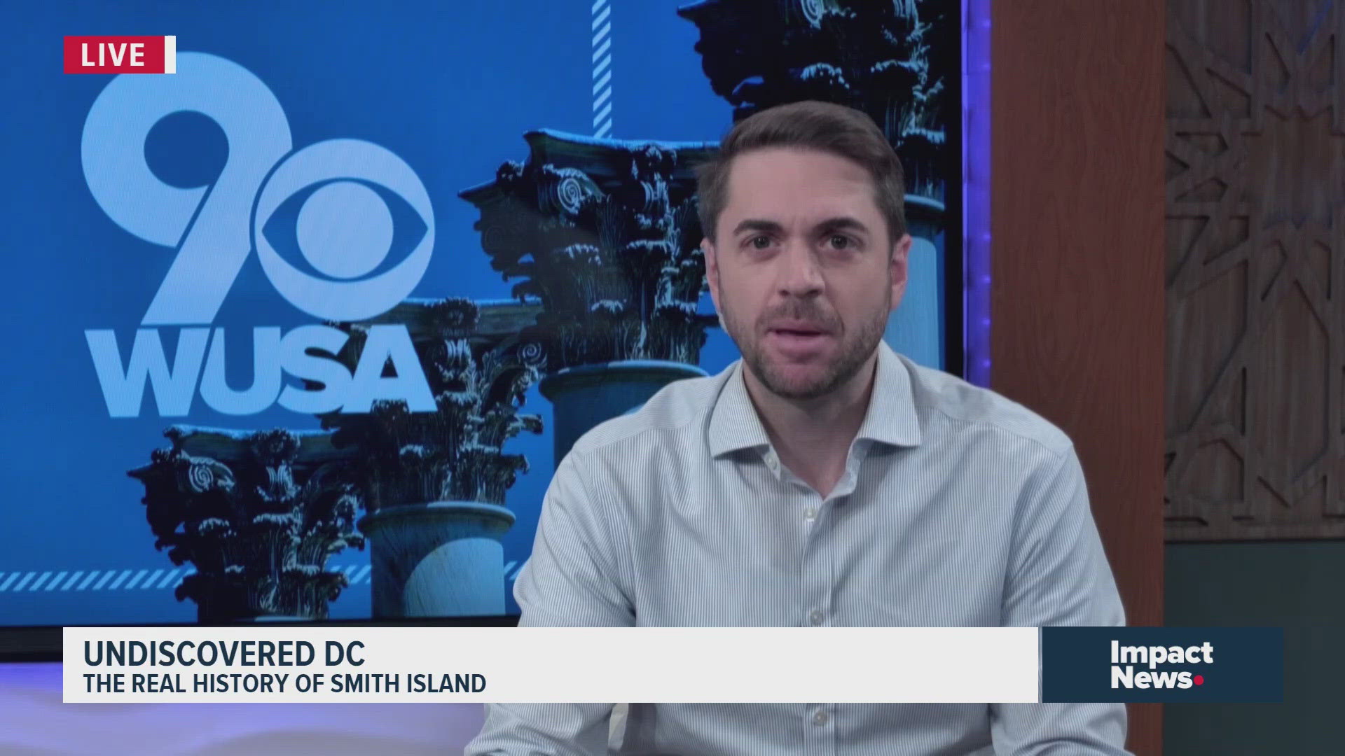 Live Impact News interview with Undiscovered DC reporter Matt Gregory