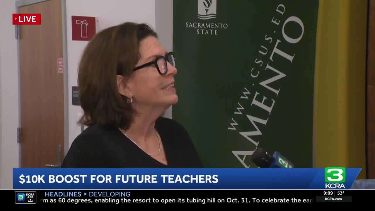 California offers $10,000 stipends to support student teachers