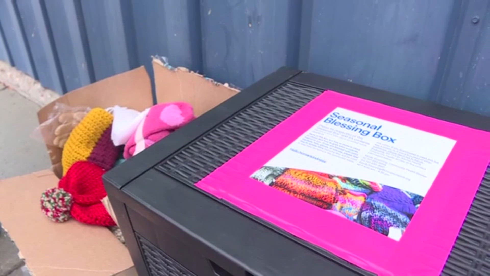 North Dakota health care worker provides cold weather gear to the homeless