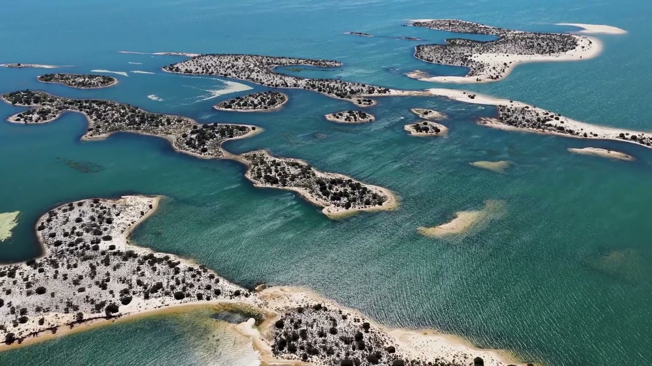 Old Chico Dunes: Drone views of rolling sand dunes and natural landscapes