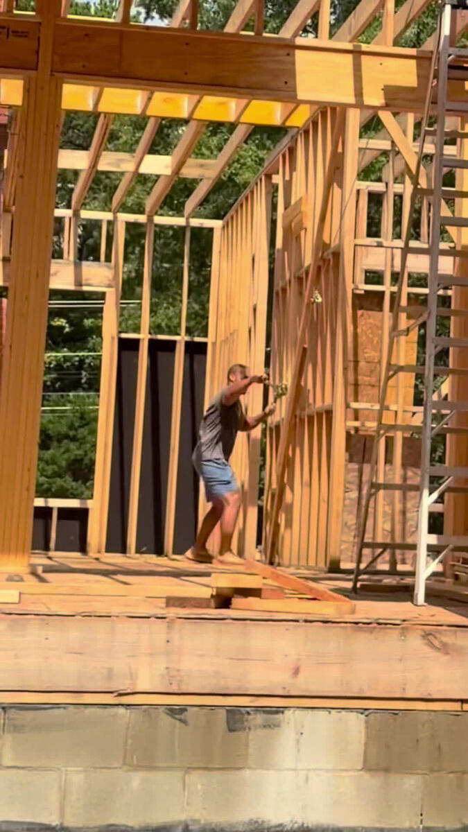 Ancient Egyptian construction technique