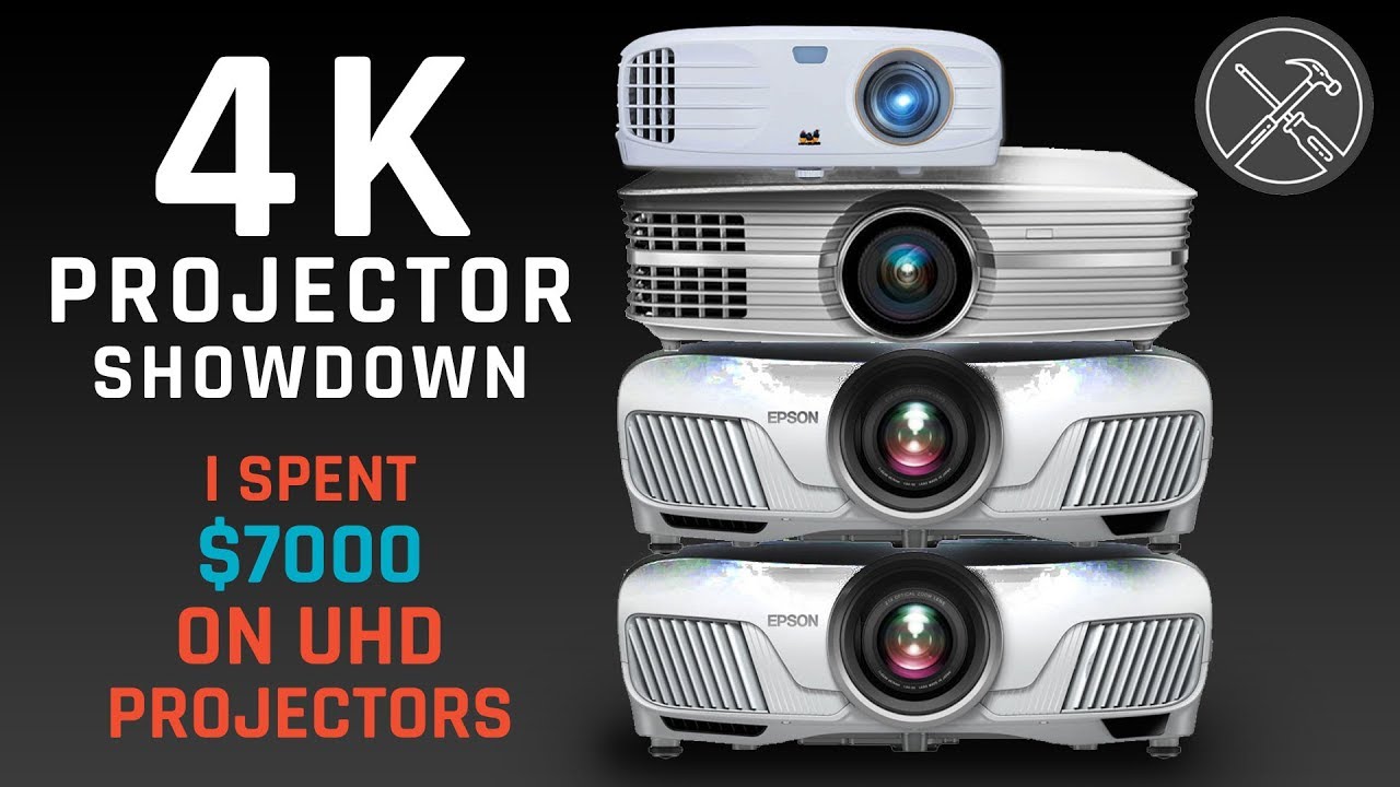 4K projector showdown - I spent $7,000 comparing 4 UHD projectors