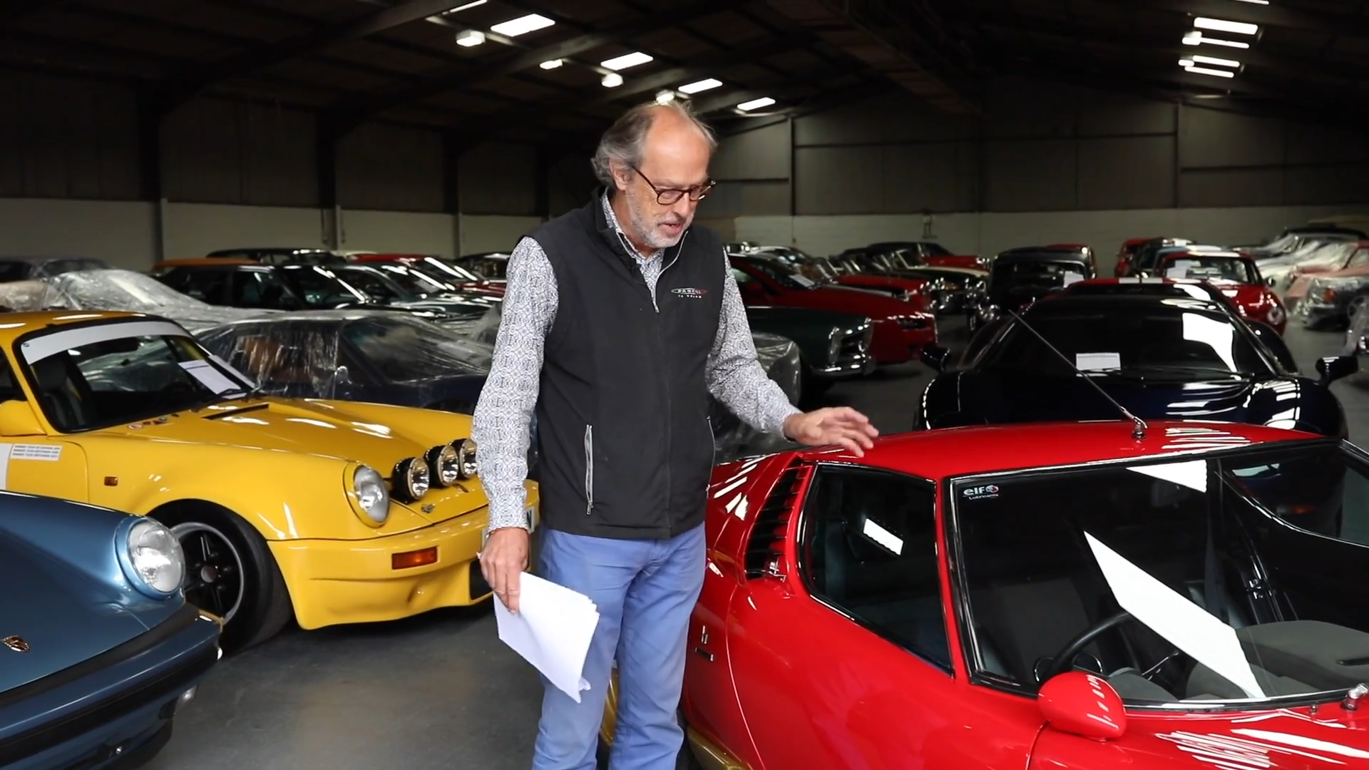 What cars are up for sale at the Silverstone Classic auction?