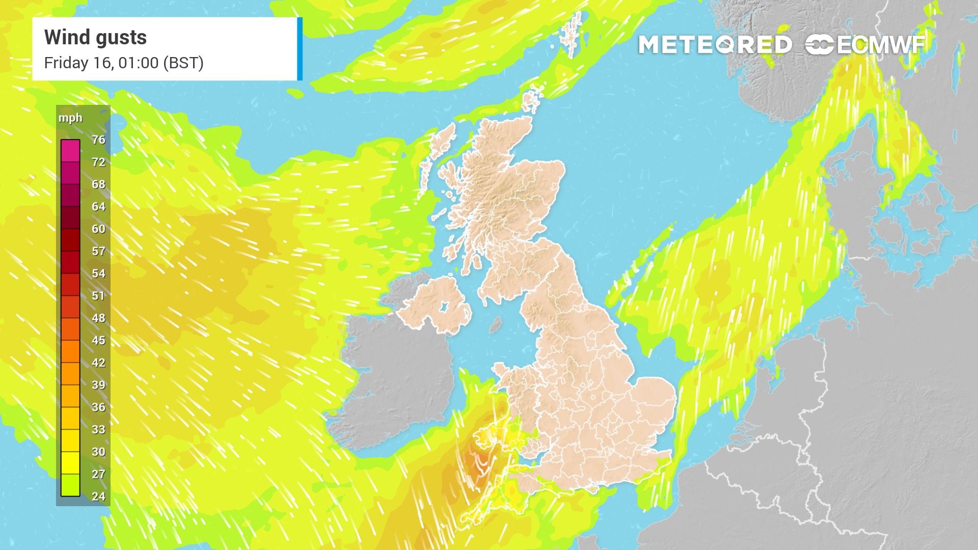 Met Office issues yellow weather warning as 70mph gusts hit Scotland ...