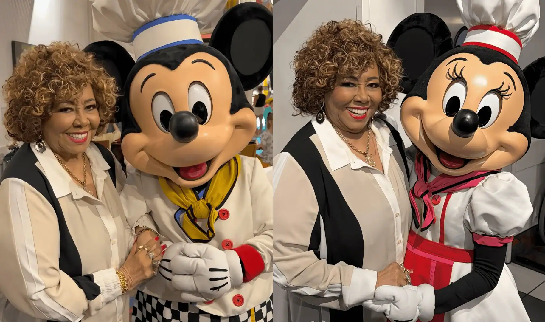 Alcione viaja a la Disney en clase ejecutiva tras afirmar “macumbinha ...
