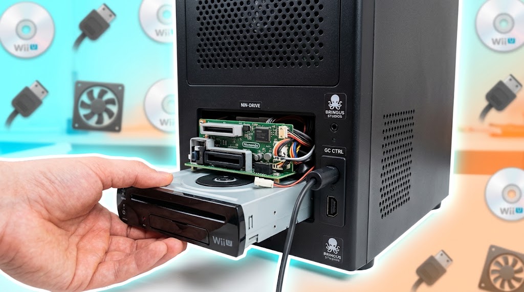 Wii U PC mod - The console transplant with serious connection problems