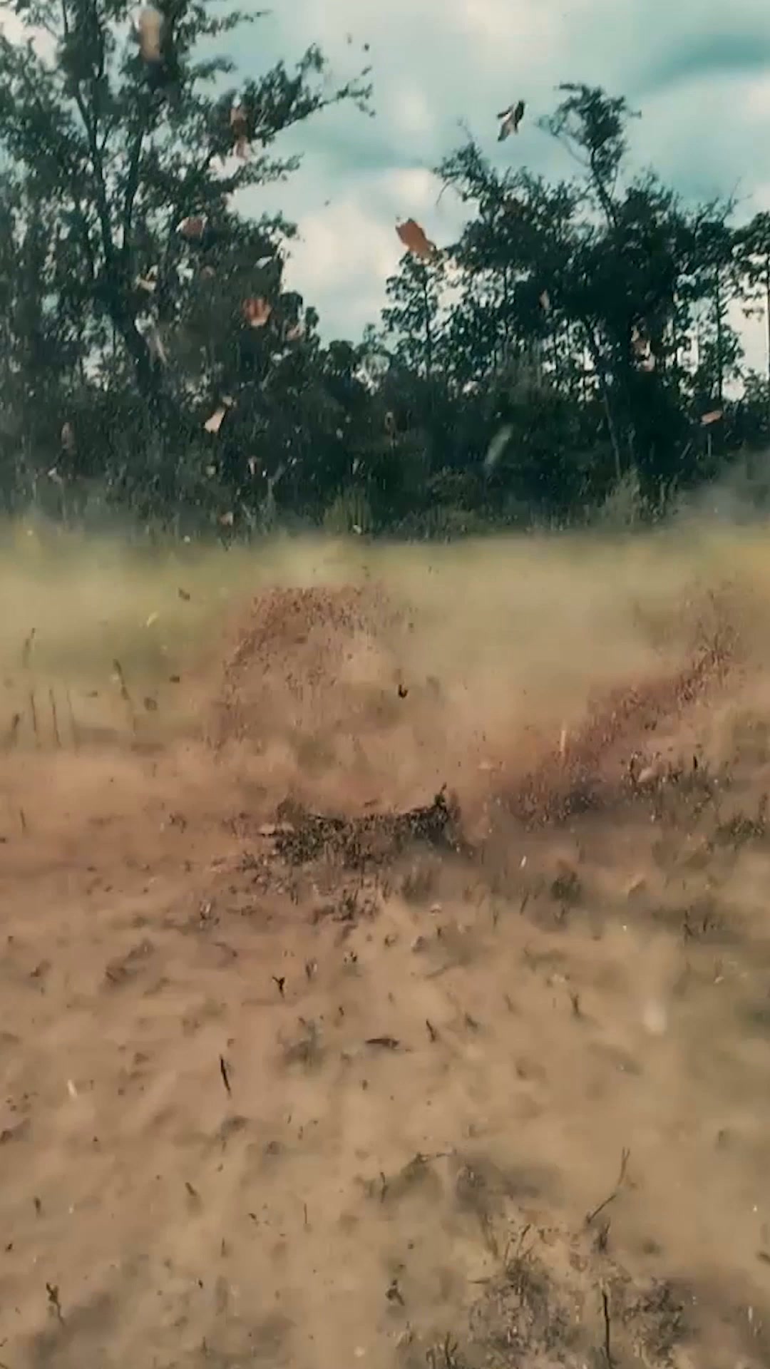 Food plot work in the outdoors
