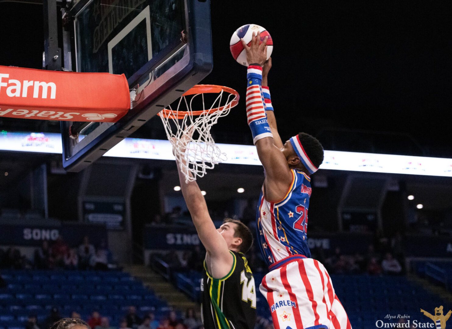 Harlem Globetrotters bringing new rivalry tour, free pregame party to Bryce Jordan Center