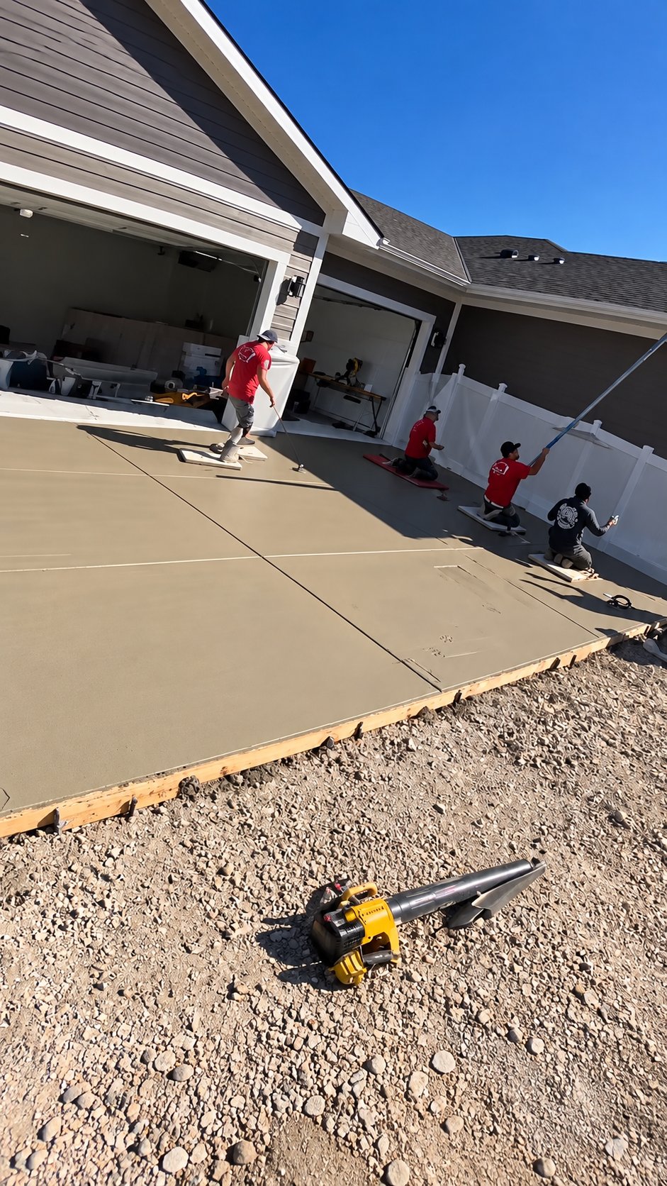How weather affects a driveway finish