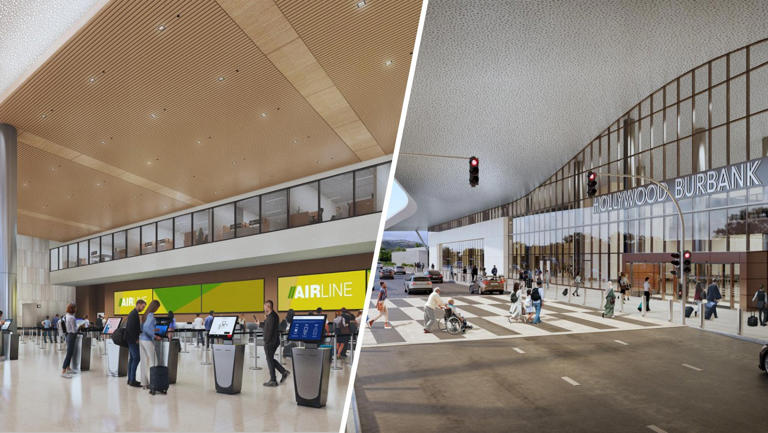New Hollywood Burbank Airport terminal opens. Here's what travelers ...