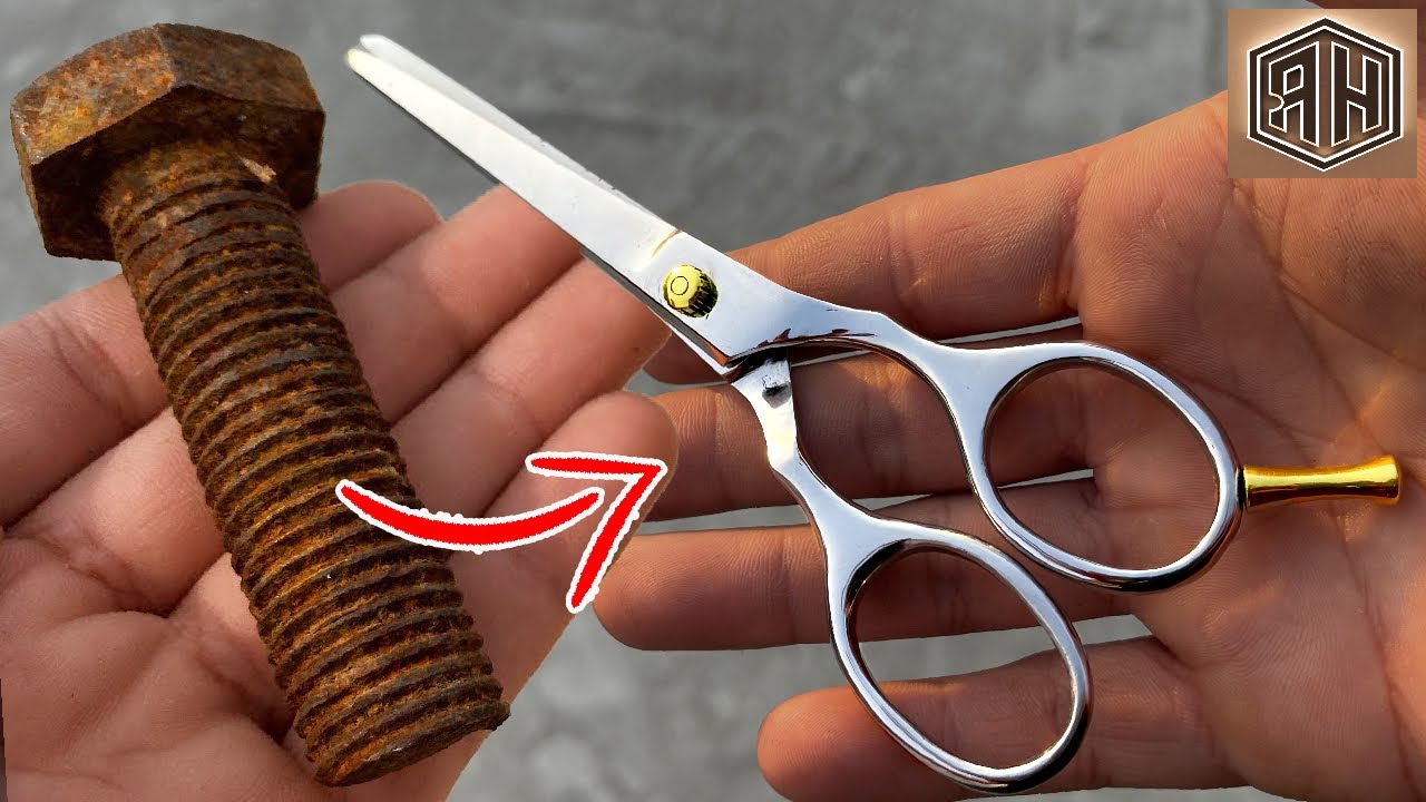 Watch me turn a bolt into a stunning scissor!