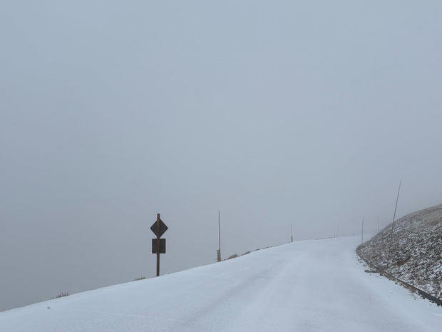 Trail Ridge Road in Colorado's Rocky Mountain National Park temporarily ...