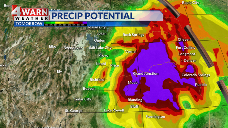 Utah weather: Valley rain and mountain snow continue through Wednesday ...