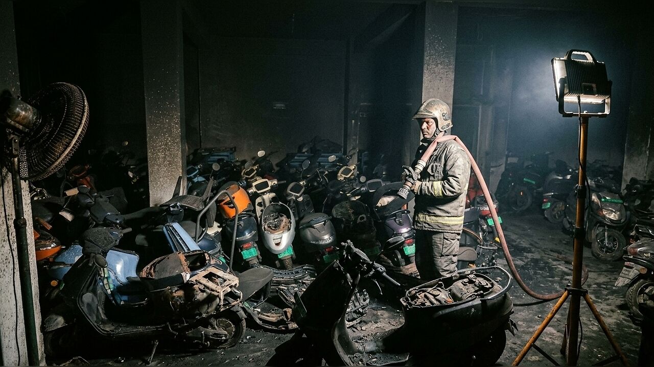 Fire guts Ola service centre in Sanquelim, causing Rs 10 lakh in damages