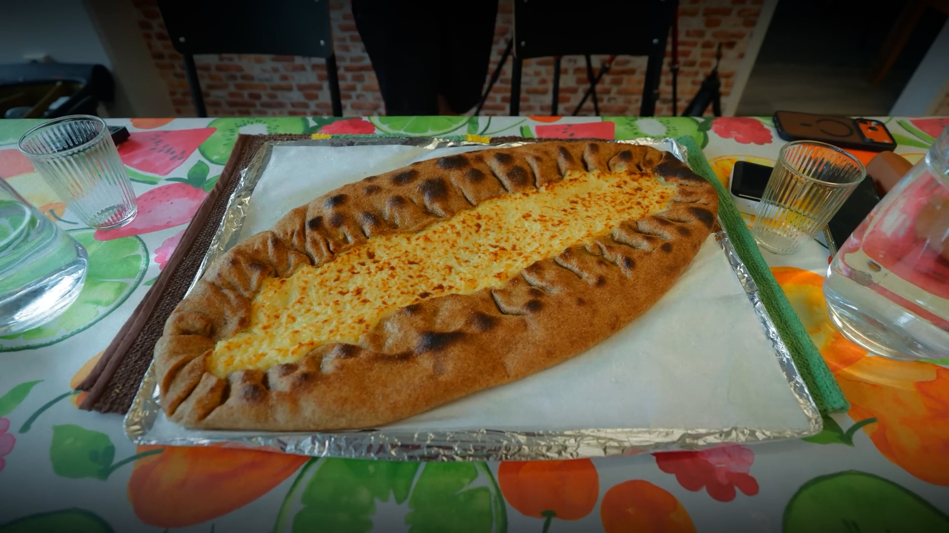 Man teams up for giant Finnish rice pastry and 17-egg butter challenge