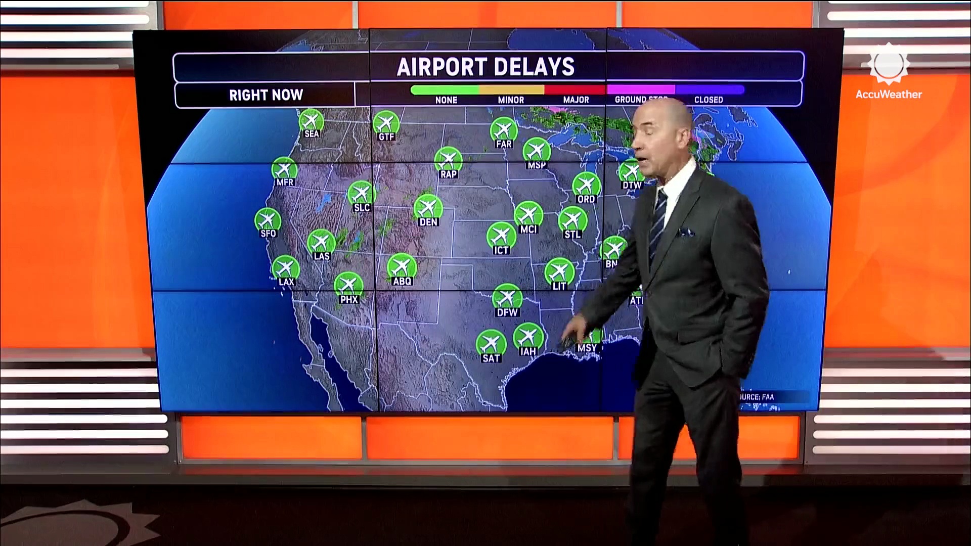 Here's your travel forecast for Oct. 13