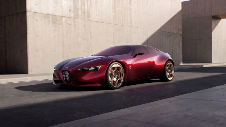 Photos - Concept Alfa Romeo Cuorerosso : un futur multi-énergies et la ...