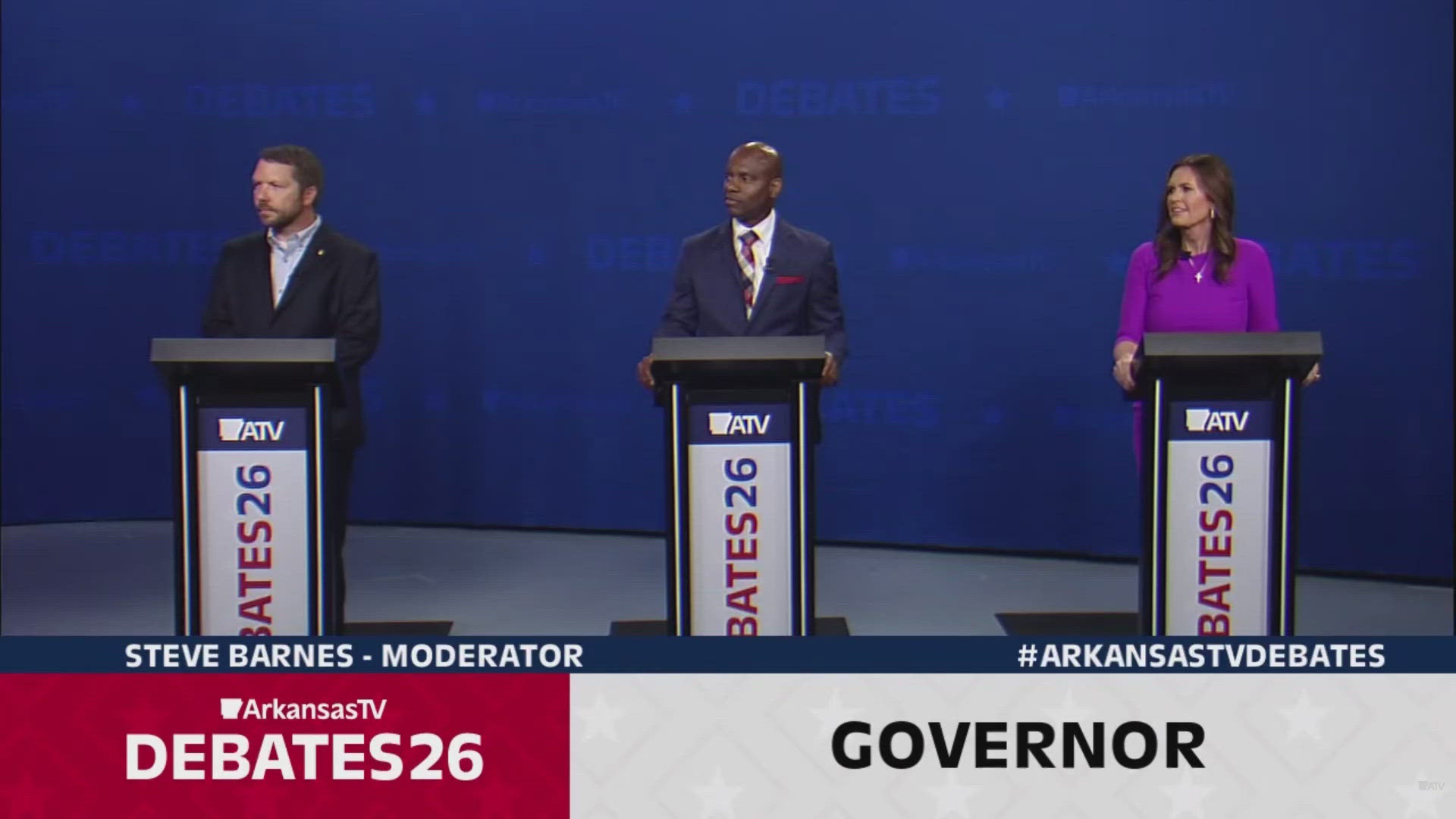 Sarah Huckabee Sanders, Fred Love, Colt Shelby debate plans for ...