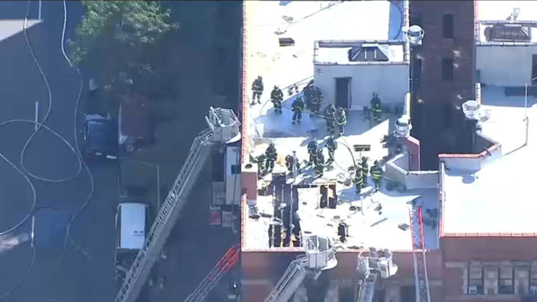 1 hurt, dozens of firefighters, EMS respond to Washington Heights fire