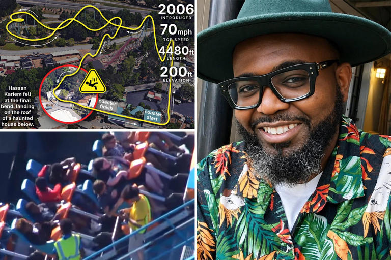 Six Flags dad who died after falling from 'Goliath' roller coaster ID'd ...