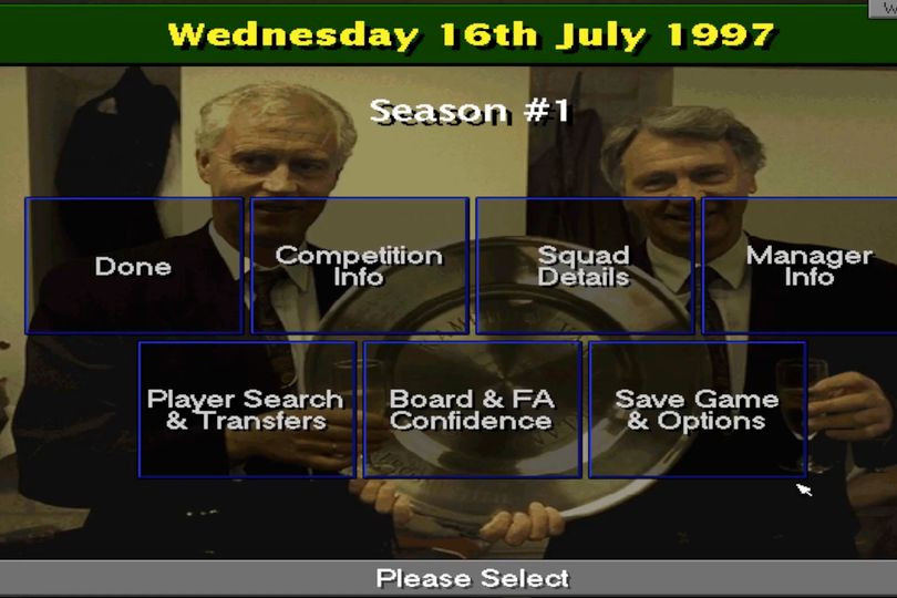 Classic Championship Manager game remade with 2026/27 players and ...