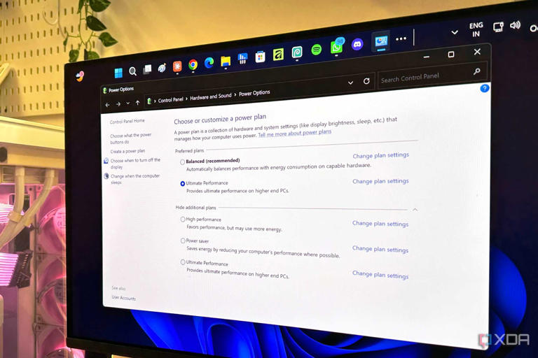 I unlocked Windows 11's hidden performance power plan, but I wouldn't ...