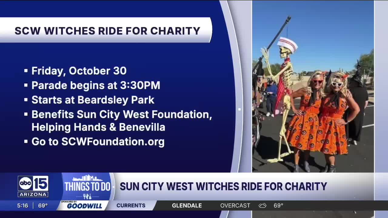 Witches ride for charity benefits Sun City West Foundation