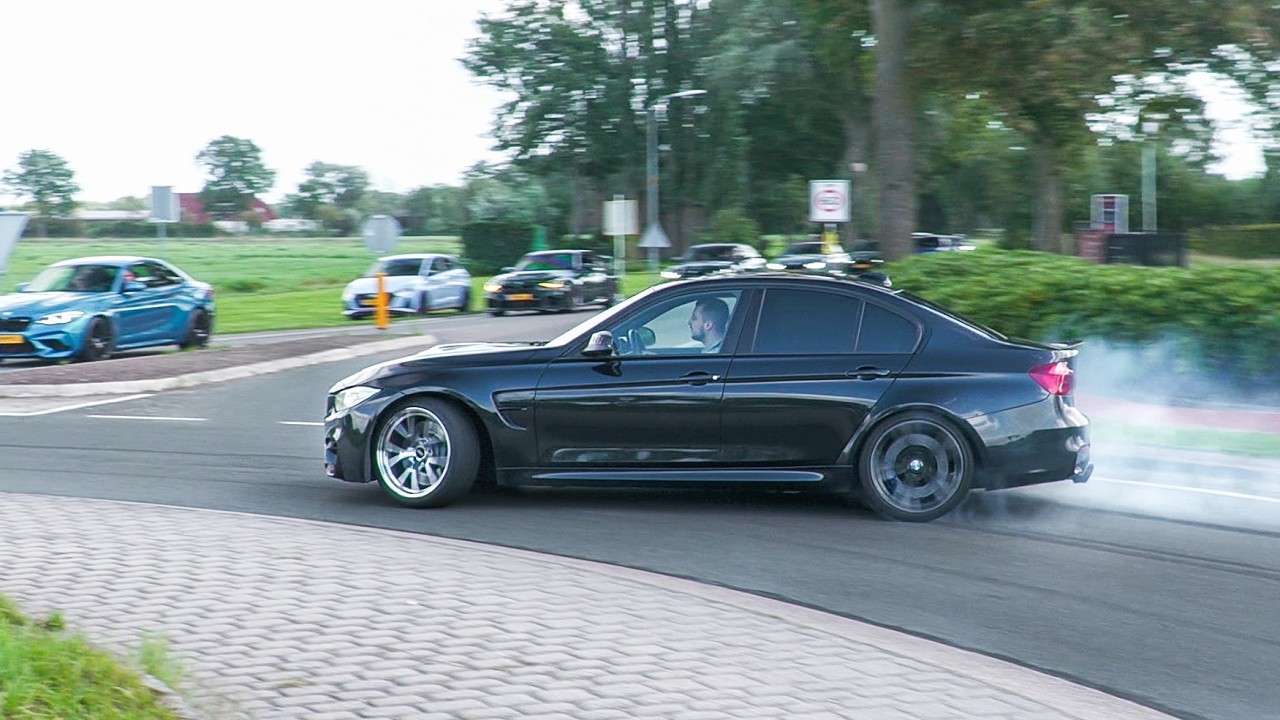 Reckless BMW drivers hit the gas - and things get wild fast